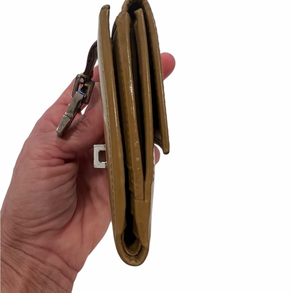 Gucci Jackie Leather Wallet Vintage | Tan Caramel | Rare Hardware - Picture 13 of 15